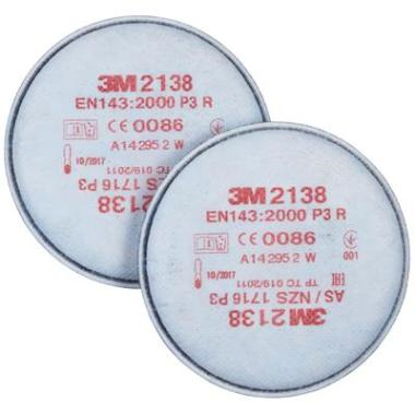 3M 2138 Stoffilter P3 R