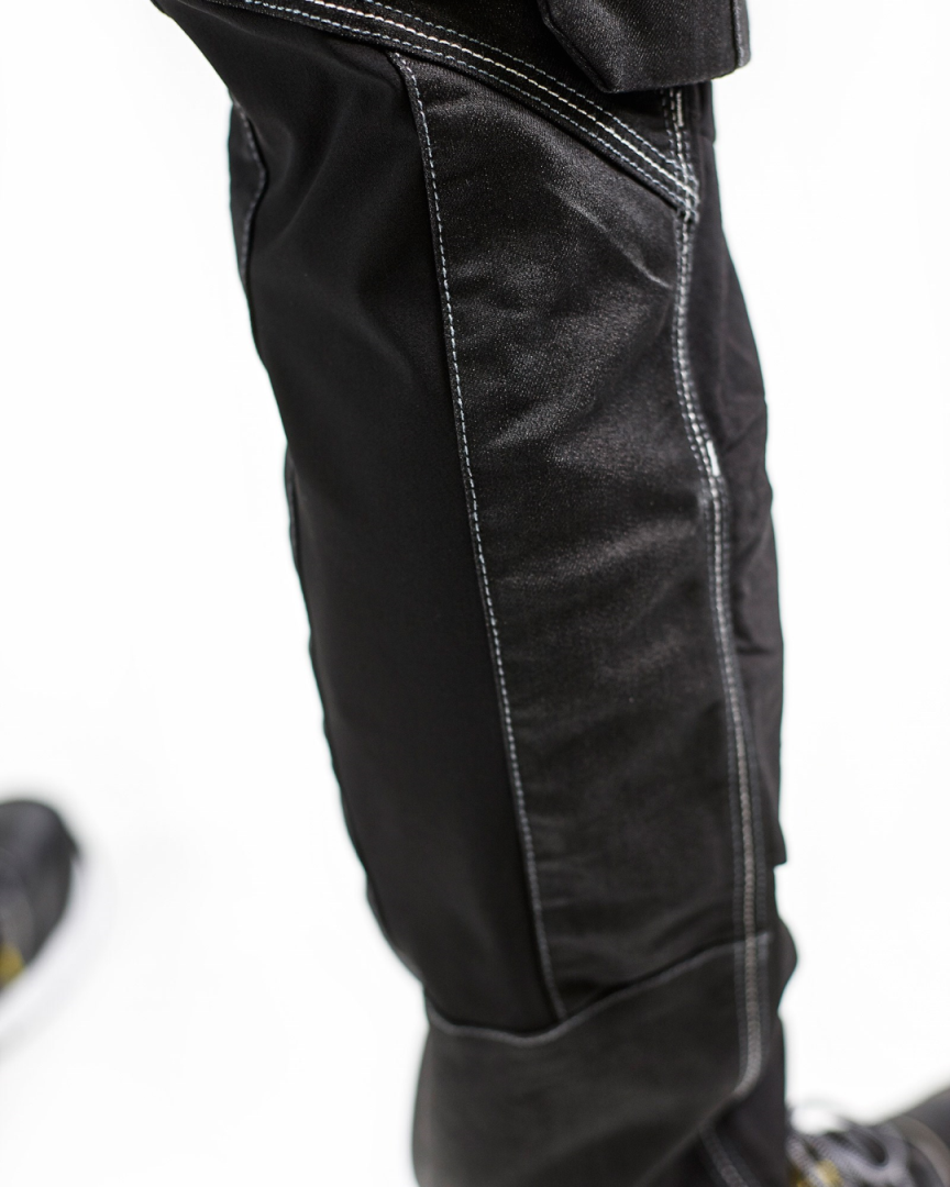 Blaklader Baggy Denim Werkbroek met Knie- Holsterzakken