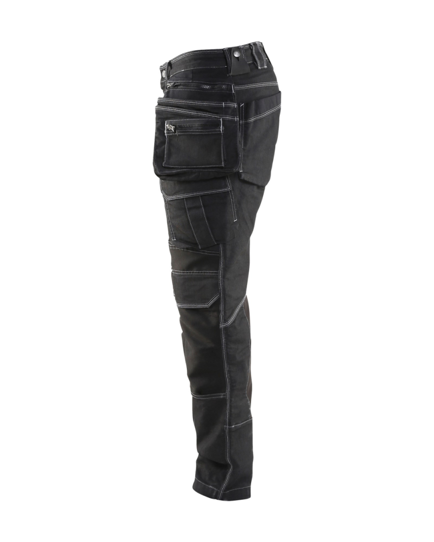 Blaklader Denim Werkbroek met Knie- Holsterzakken