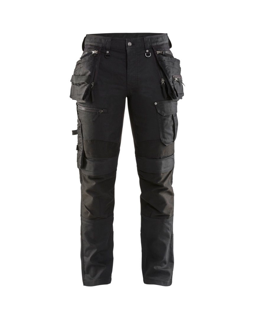 Blaklader Denim Werkbroek met Knie- Holsterzakken