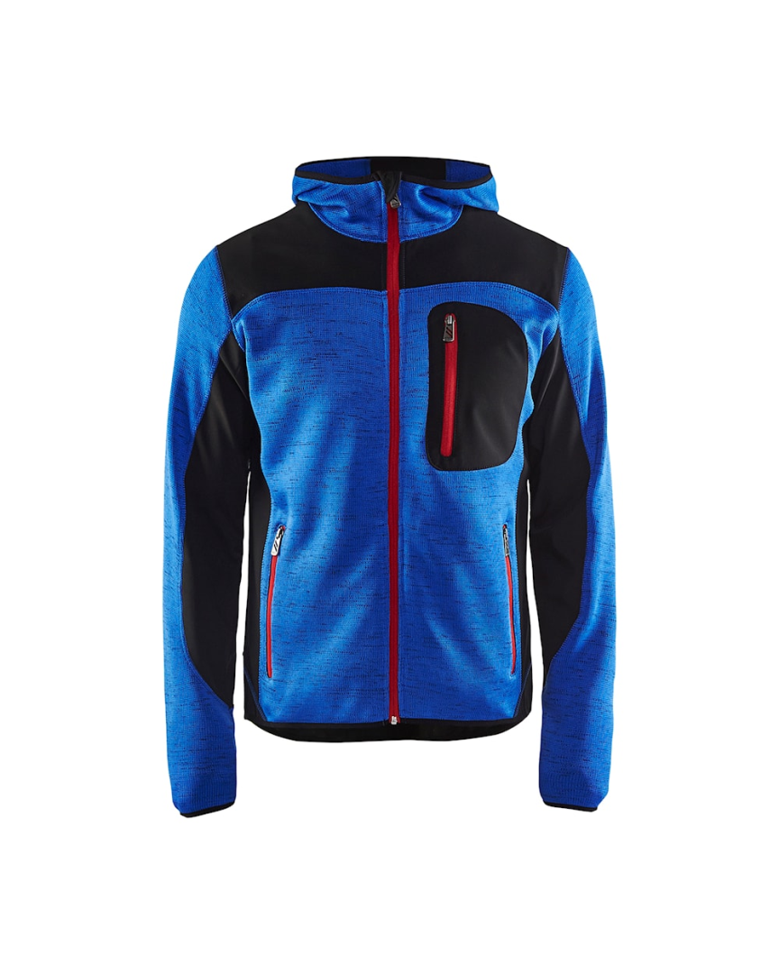 Blaklader Gebreid Vest met Softshell