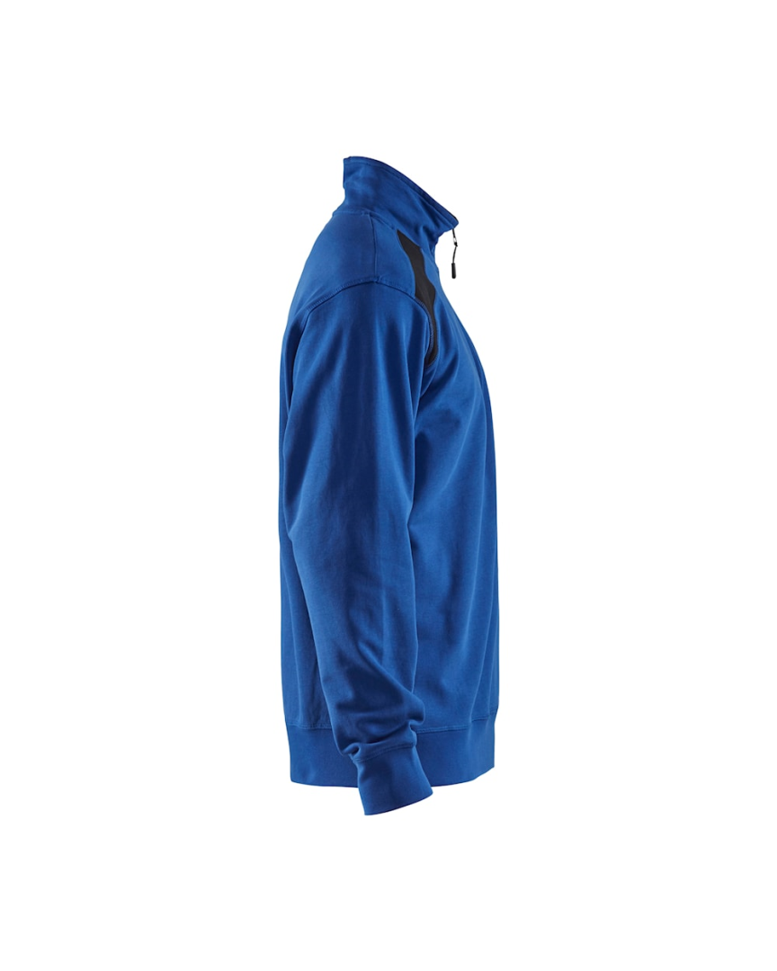 Blaklader Sweatshirt Bi-Color met Halve Rits