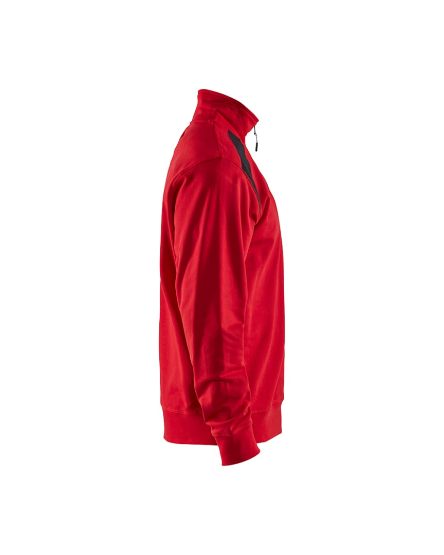 Blaklader Sweatshirt Bi-Color met Halve Rits