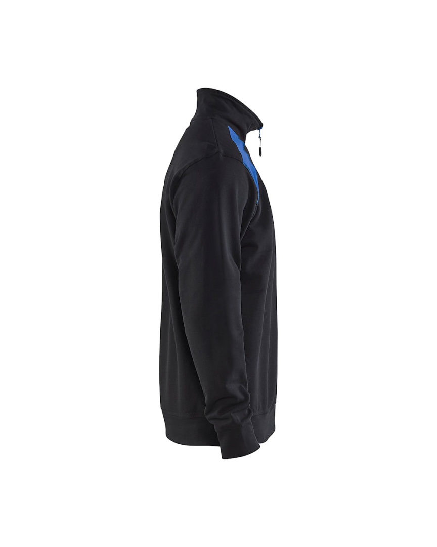 Blaklader Sweatshirt Bi-Color met Halve Rits