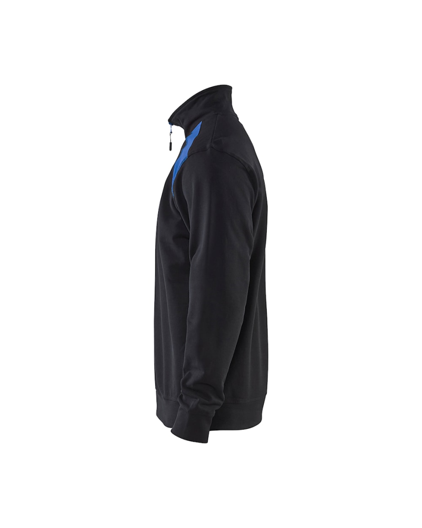 Blaklader Sweatshirt Bi-Color met Halve Rits