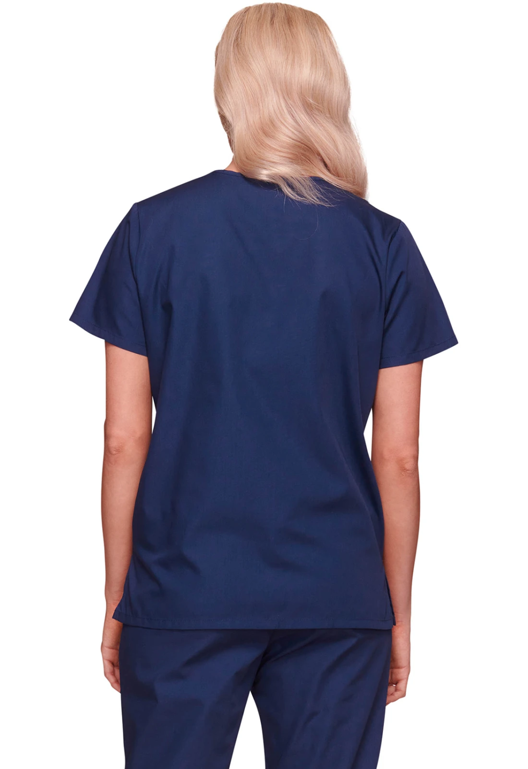 Cherokee Snap Front V-Neck Top