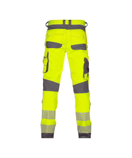 Dassy Aruba Hi-Vis Stretch Werkbroek met Kniezakken