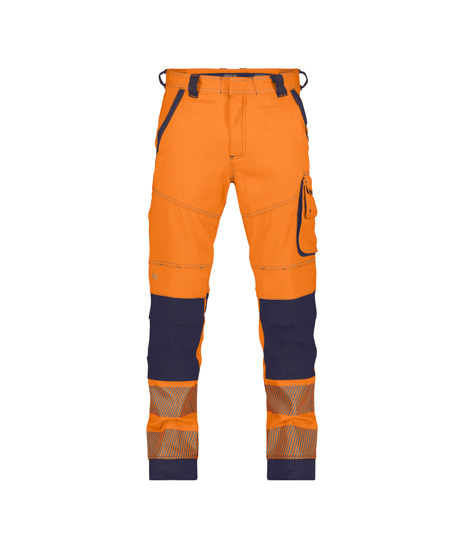 Dassy Aruba Hi-Vis Stretch Werkbroek met Kniezakken