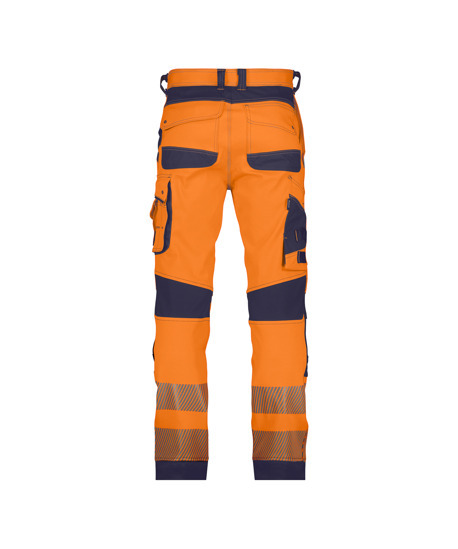 Dassy Aruba Hi-Vis Stretch Werkbroek met Kniezakken