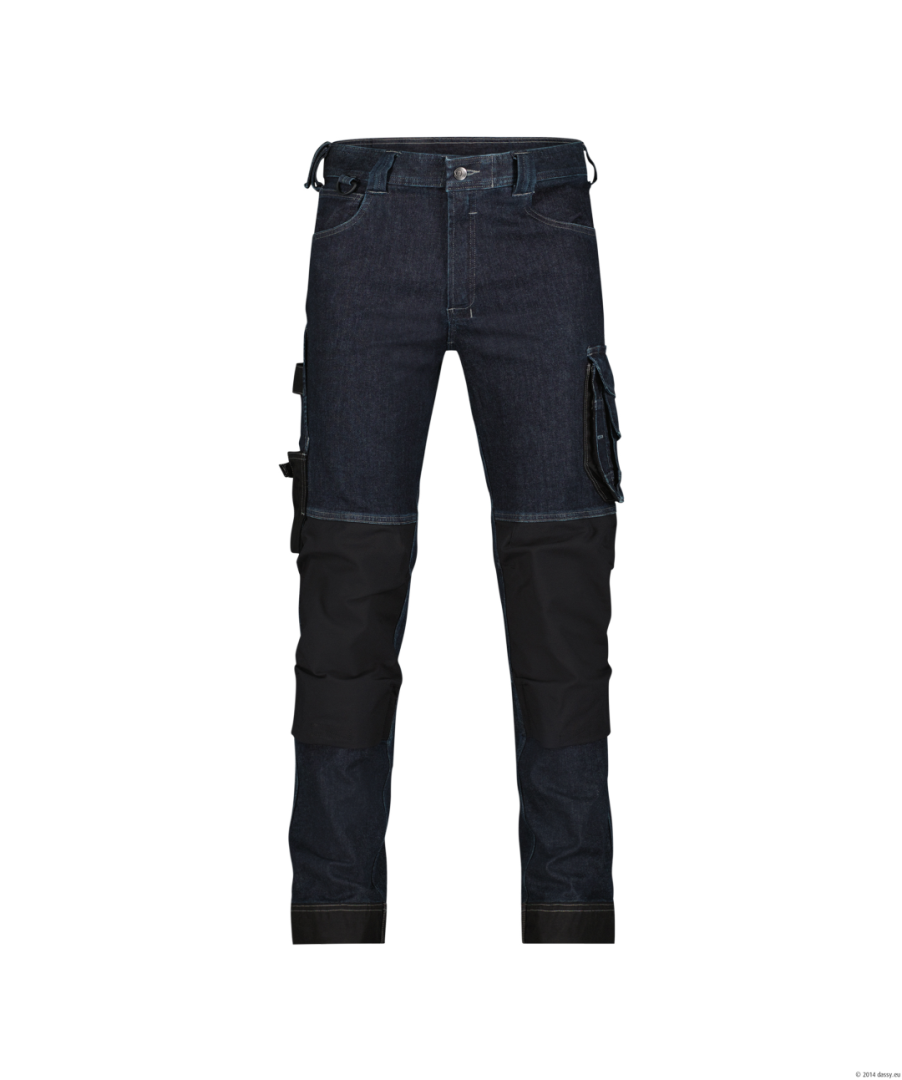 Dassy Kyoto Stretch Jeans Werkbroek met Kniezakken