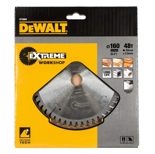 DeWalt Cirkelzaagblad - 160 x 20 x 48t
