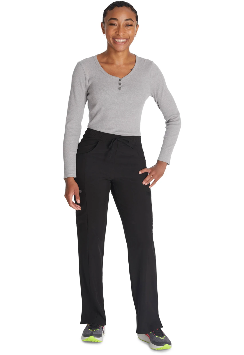 Dickies Mid Rise Straight Leg Drawstring Pant