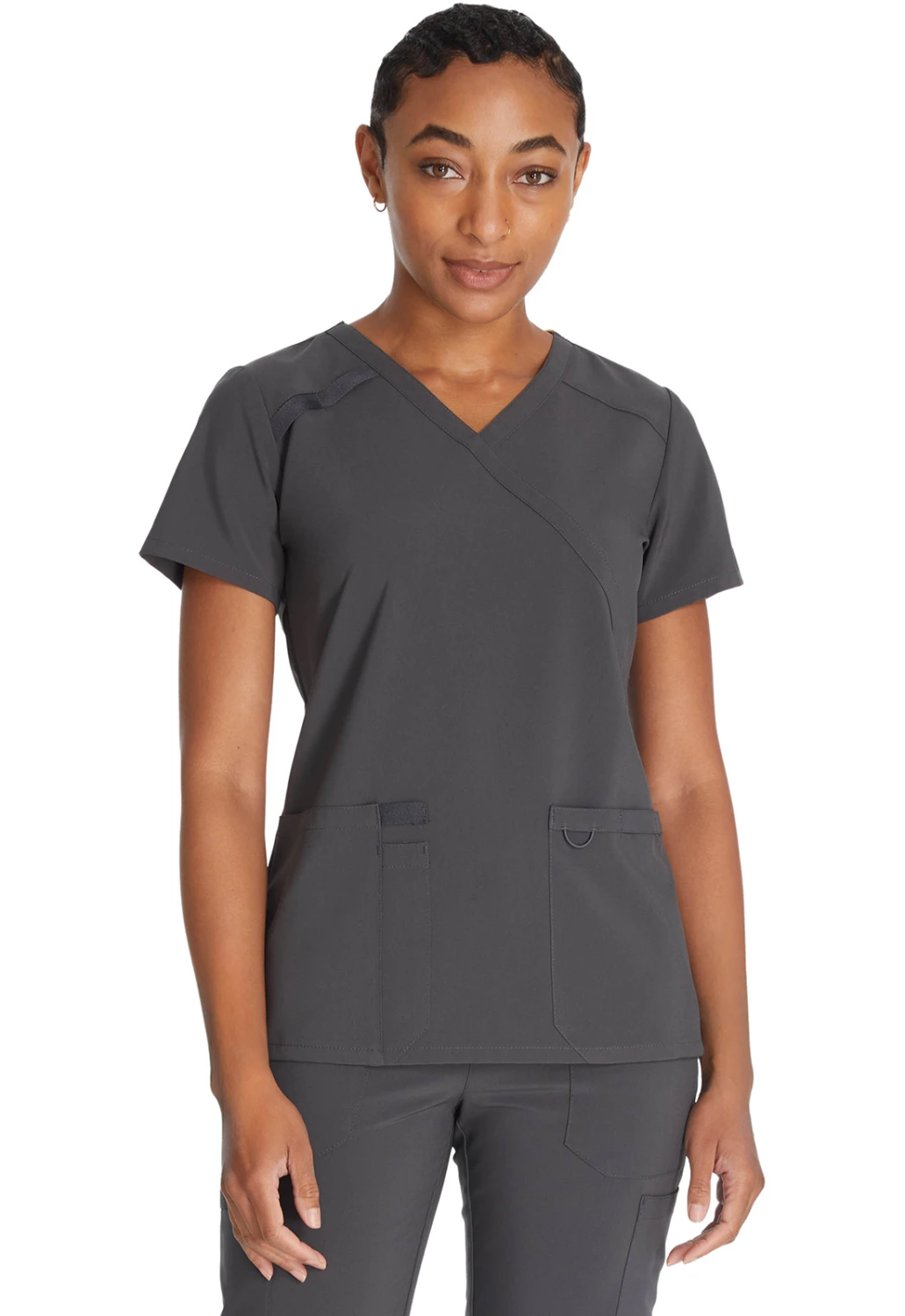 Dickies Mock Wrap Top