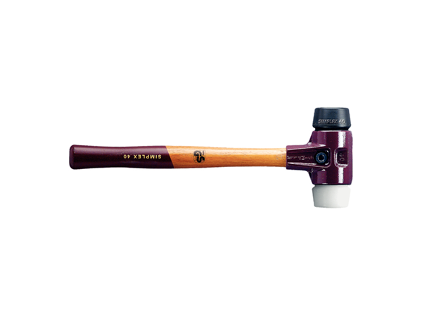 Halder Simplex Hamer met Rubber en Superplastic Dop