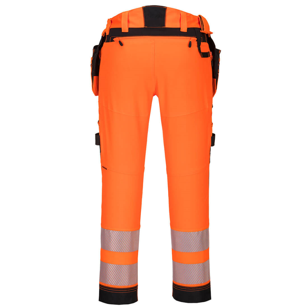 Portwest DX4 Hi-Vis Werkbroek met Knie-Holsterzakken