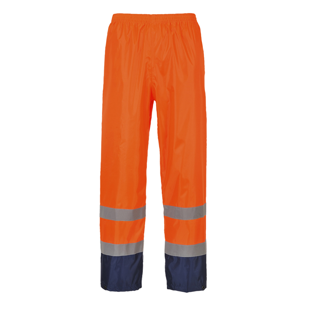 Portwest Hi-Vis Klassieke Tweekleuren Regenbroek