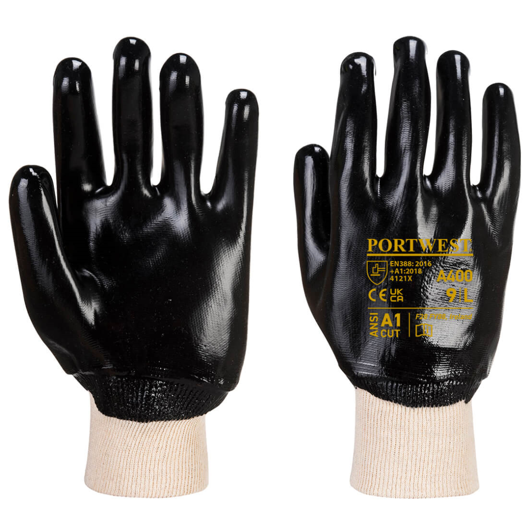 Portwest PVC Tricot Manchet Handschoenen