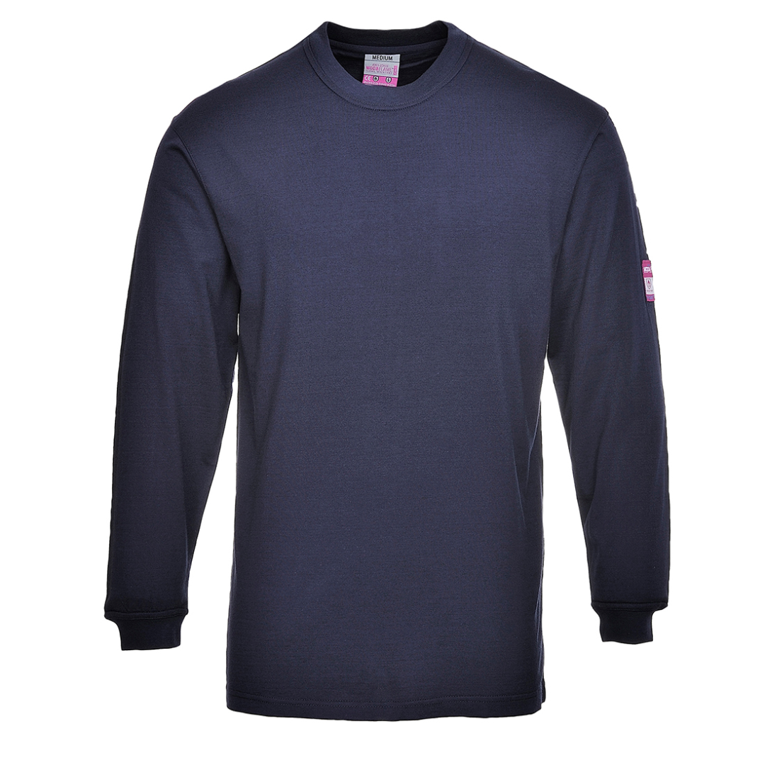 Portwest Vlamvertragend Anti-Statisch Lange Mouw T-Shirt