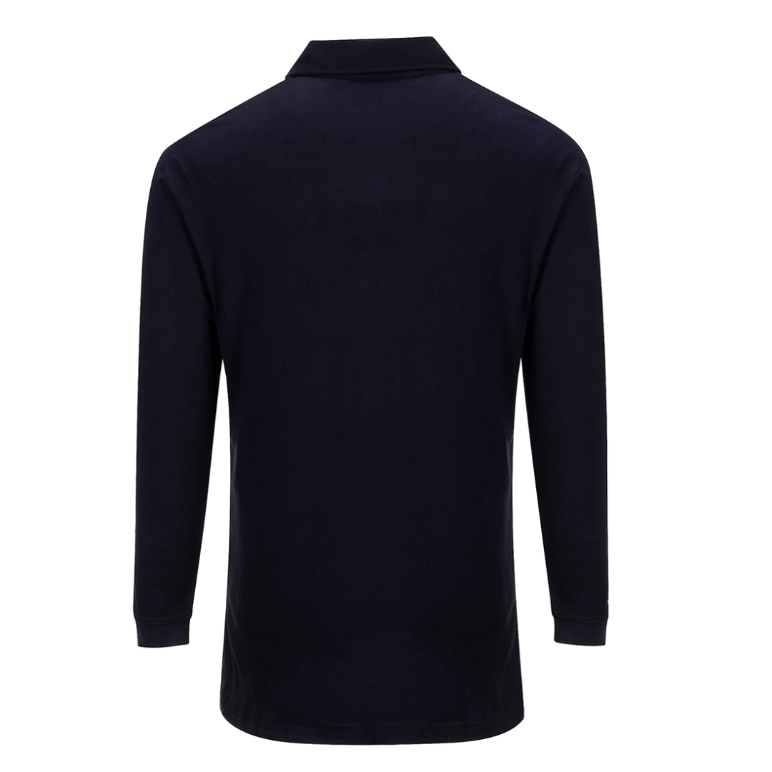 Portwest Vlamvertragende Antistatische Lange Mouw Polo Shirt