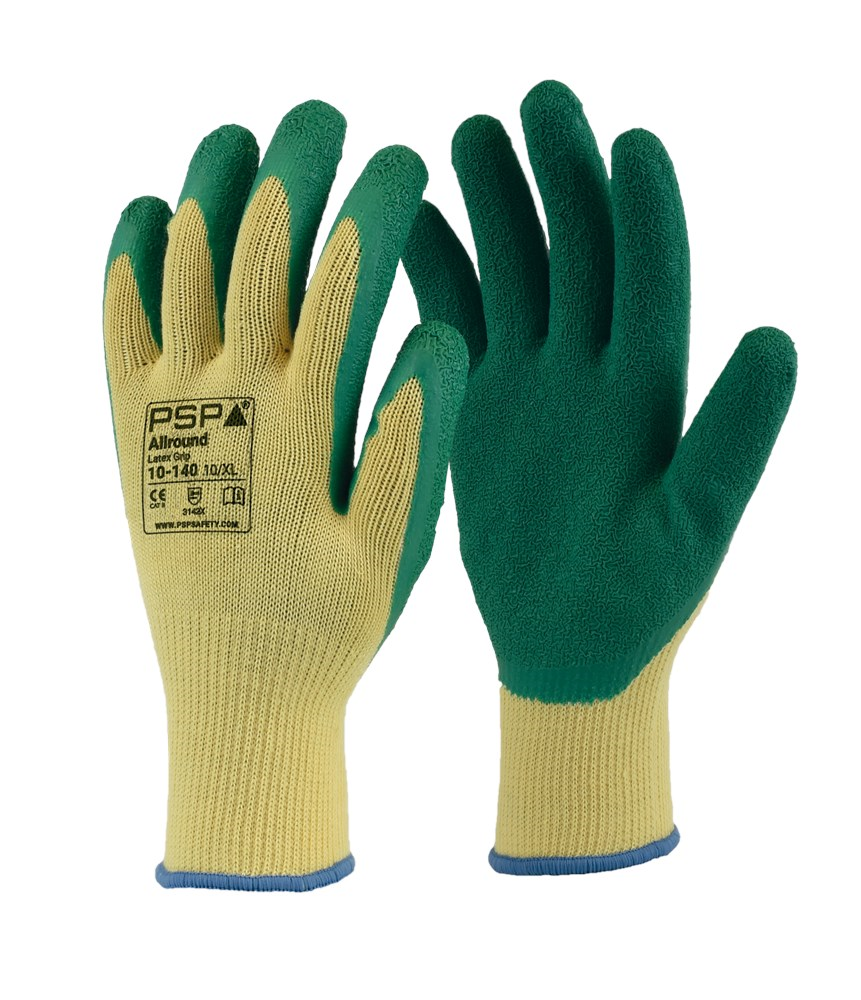 PSP 10-140 Allround Latex Grip Handschoenen