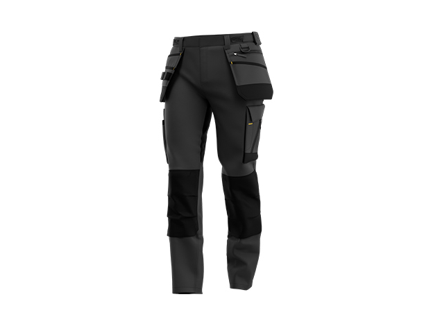 Safety Jogger Alkes Stretch Werkbroek met Knie-Holsterzakken