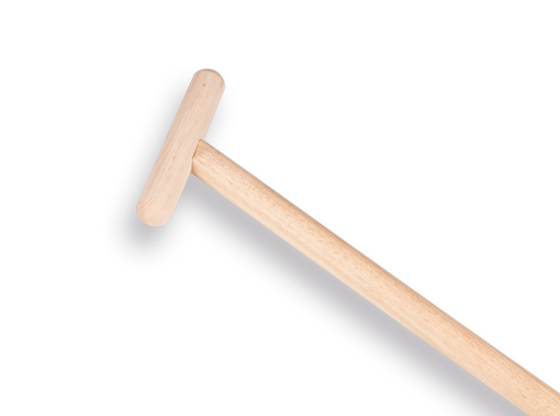 Schoffelsteel TAUARI 160 x 3,2 cm, met excentrische punt