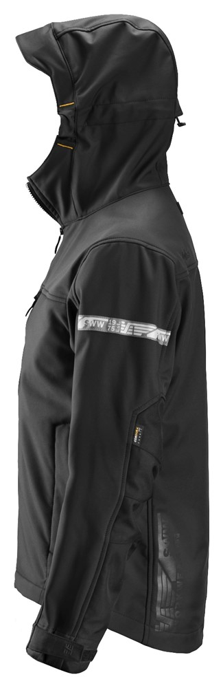 Snickers AllroundWork Softshell Jack met Capuchon