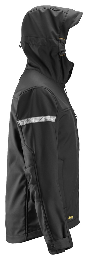 Snickers AllroundWork Softshell Jack met Capuchon