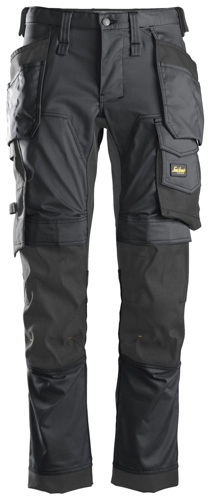 Snickers AllroundWork Stretch Werkbroek met Knie-Holsterzakken