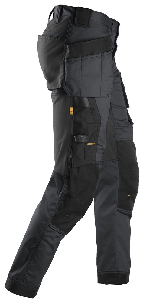 Snickers AllroundWork Stretch Werkbroek met Knie-Holsterzakken