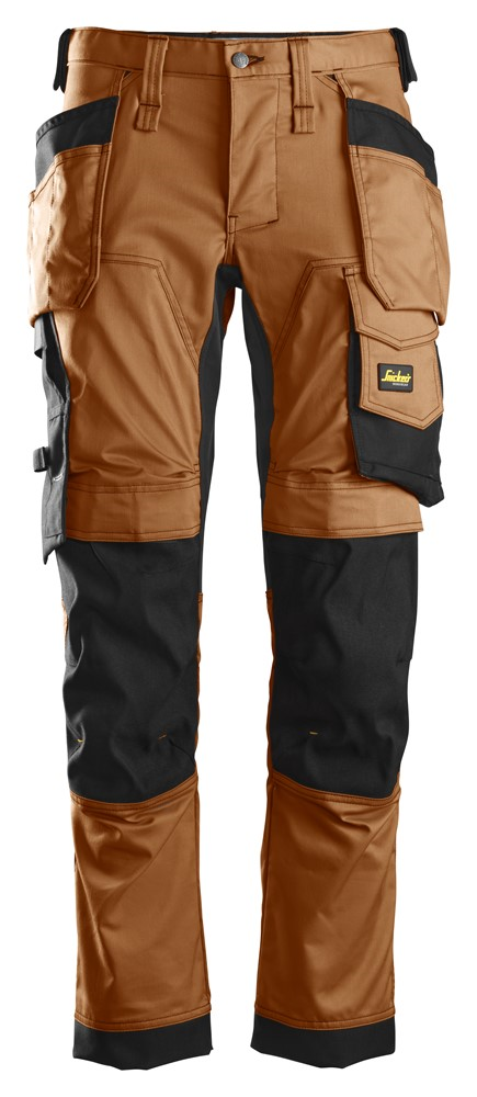 Snickers AllroundWork Stretch Werkbroek met Knie-Holsterzakken