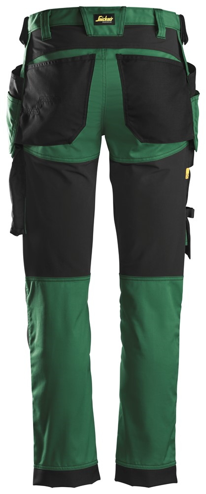 Snickers AllroundWork Stretch Werkbroek met Knie-Holsterzakken