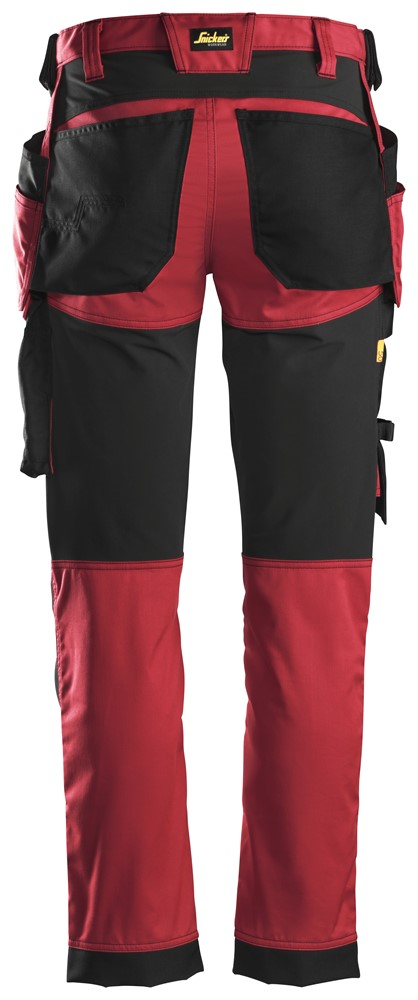 Snickers AllroundWork Stretch Werkbroek met Knie-Holsterzakken