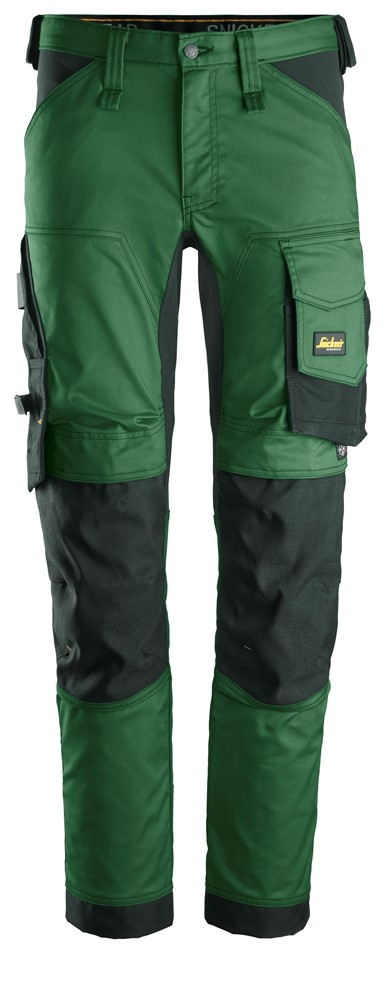 Snickers AllroundWork Stretch Werkbroek met Kniezakken