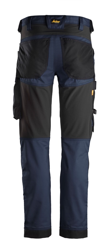 Snickers AllroundWork Stretch Werkbroek met Kniezakken
