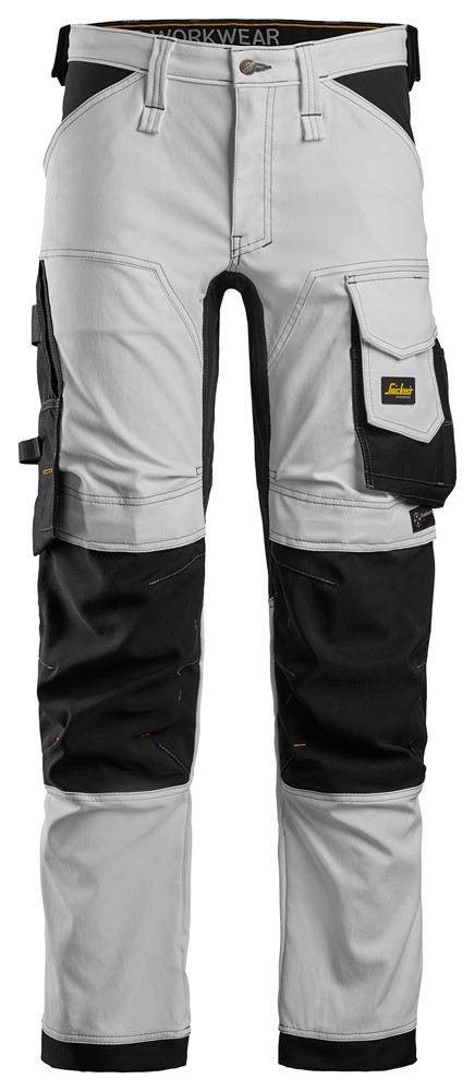 Snickers AllroundWork Stretch Werkbroek met Kniezakken