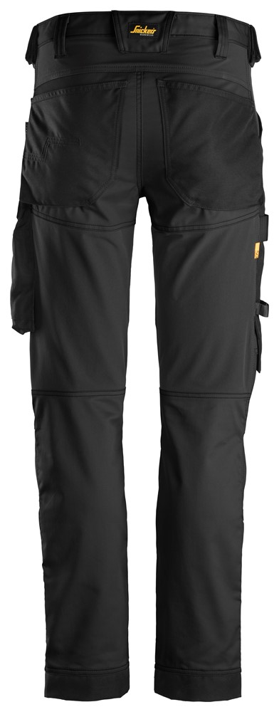 Snickers AllroundWork Stretch Werkbroek met Kniezakken