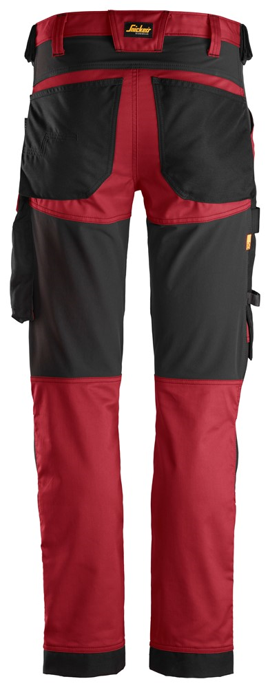 Snickers AllroundWork Stretch Werkbroek met Kniezakken