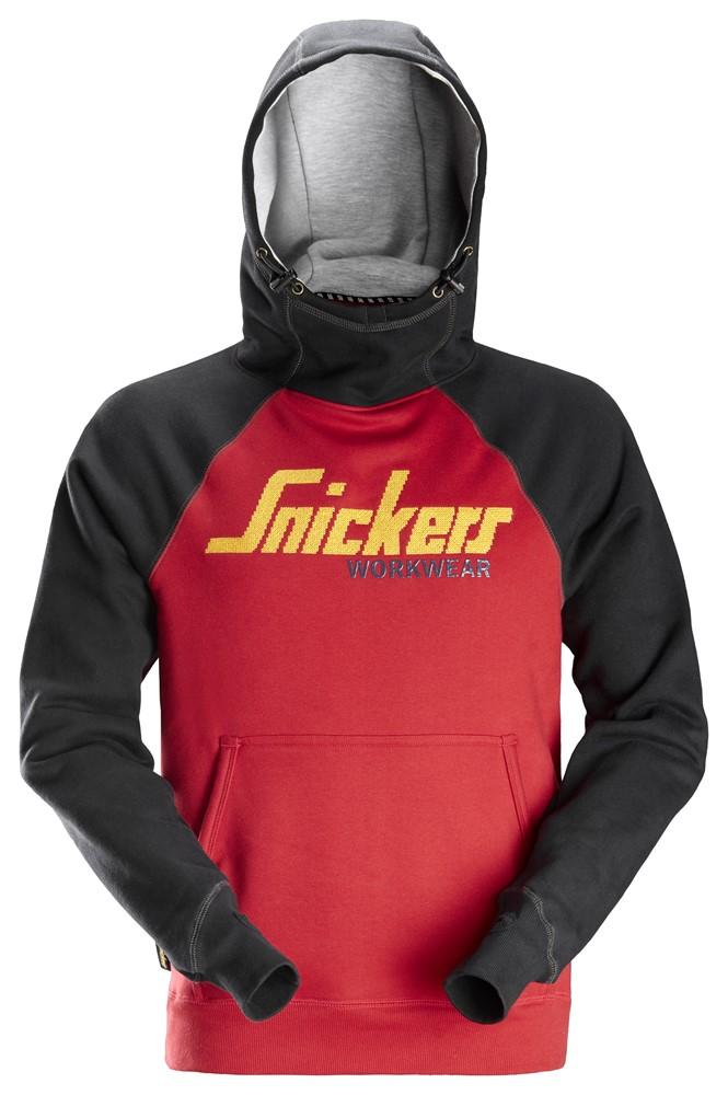 Snickers Borduur Logo Hoodie