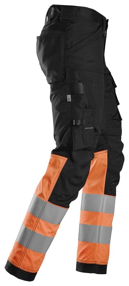 Snickers High-Vis Stretch Werkbroek Klasse 1