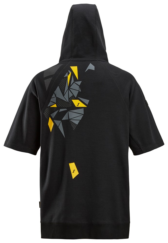 Snickers Logo Hoodie Korte Mouwen