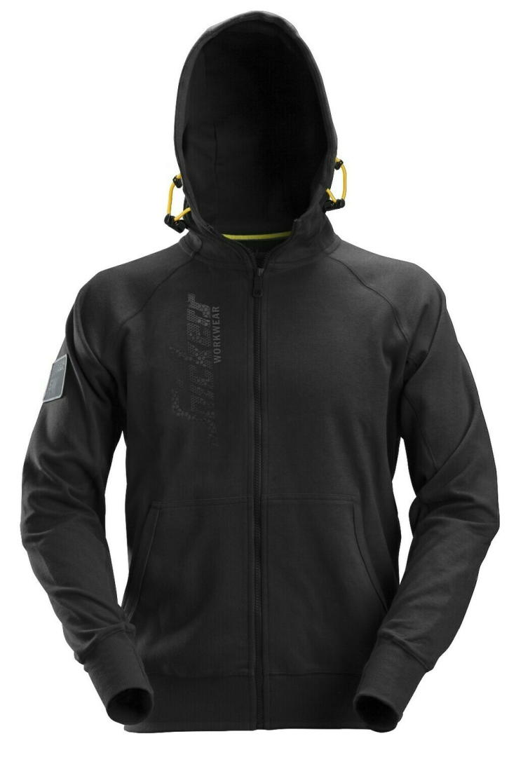 Snickers Logo Hoodie met Rits