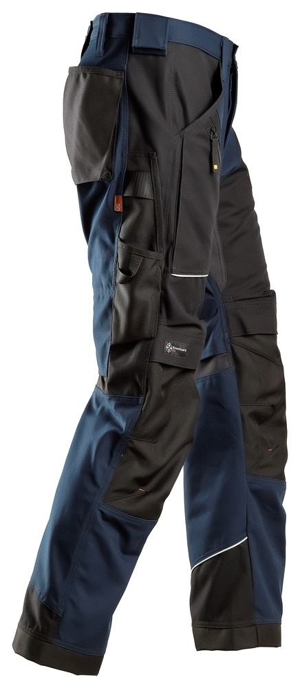 Snickers RuffWork Canvas Werkbroek met Kniezakken