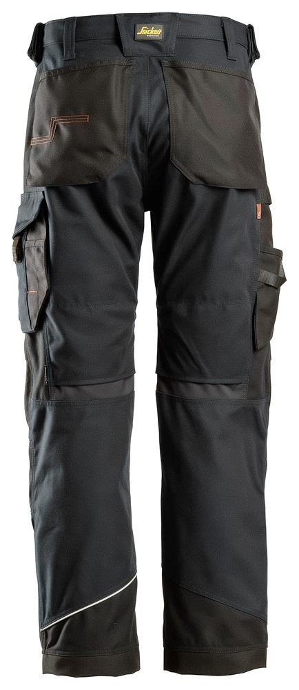 Snickers RuffWork Canvas Werkbroek met Kniezakken
