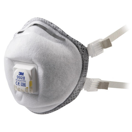 3M 9928 Stofmasker FFP2 R D met Uitademventiel