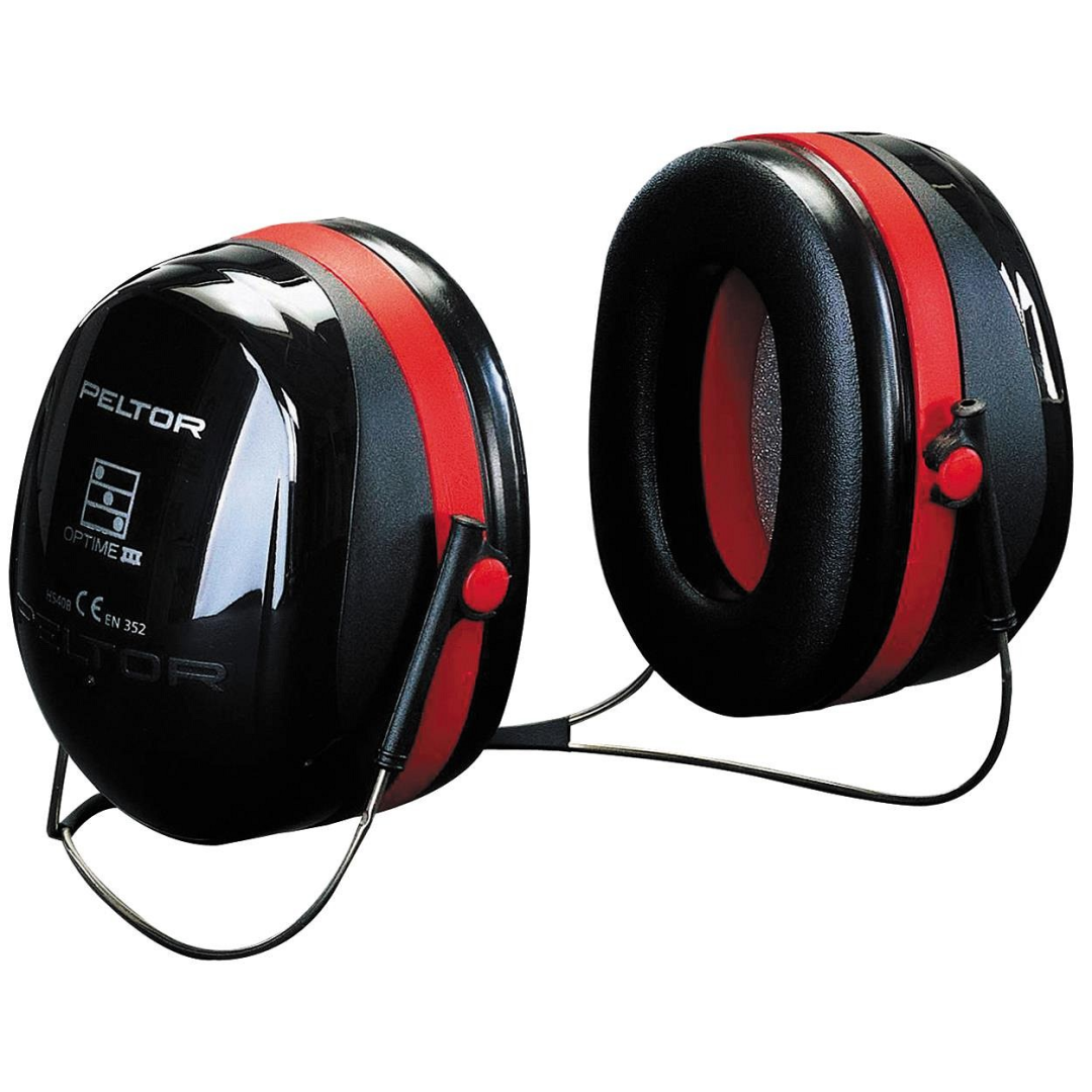 3M Peltor Optime III H540B Gehoorkap met Nekbeugel