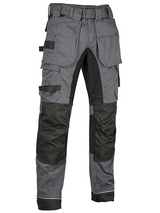 4.Work Madrid Werkbroek met Knie- Holsterzakken Incl. Riem