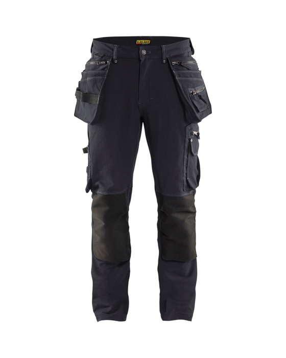Blaklader 4 Weg Stretch Werkbroek met Knie- Holsterzakken