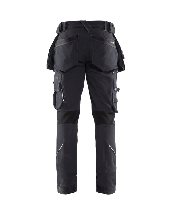 Blaklader 4 Weg Stretch Werkbroek met Knie- Holsterzakken