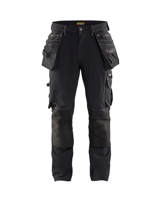 Blaklader 4 Weg Stretch Werkbroek met Knie- Holsterzakken